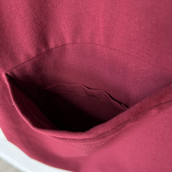 Figs Scrubs Top Womens Size XXL Burgundy Technical Collection Medical Nursing - Picture 9 of 15